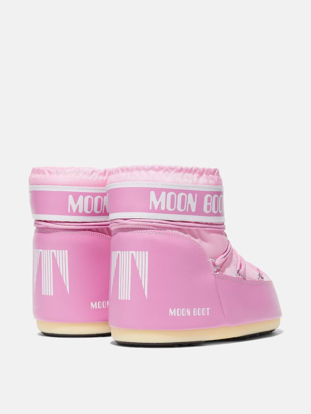 Moon Boot ICON LOW ROSA IN NYLON Presa