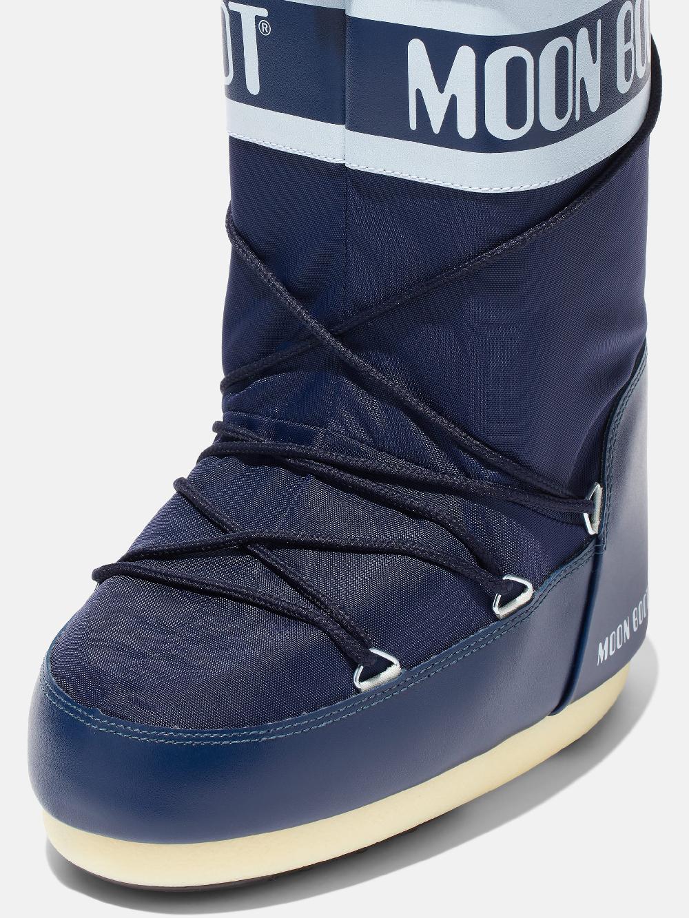 Moon Boot ICON BLU NAVY IN NYLON Sconto