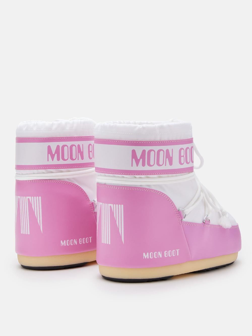Moon Boot ICON LOW NYLON ROSA Offerta