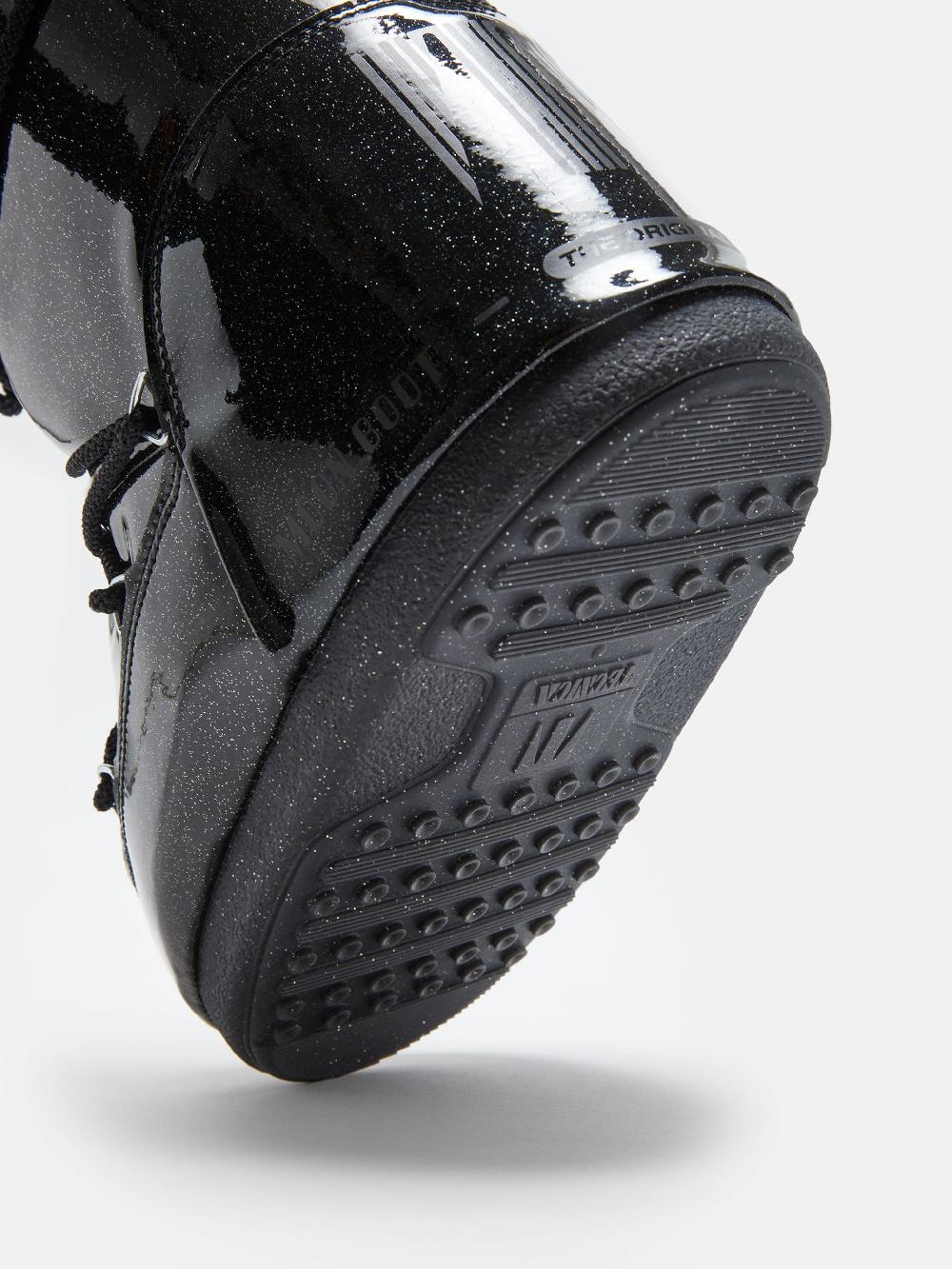 Moon Boot ICON GLITTER NERO Saldi