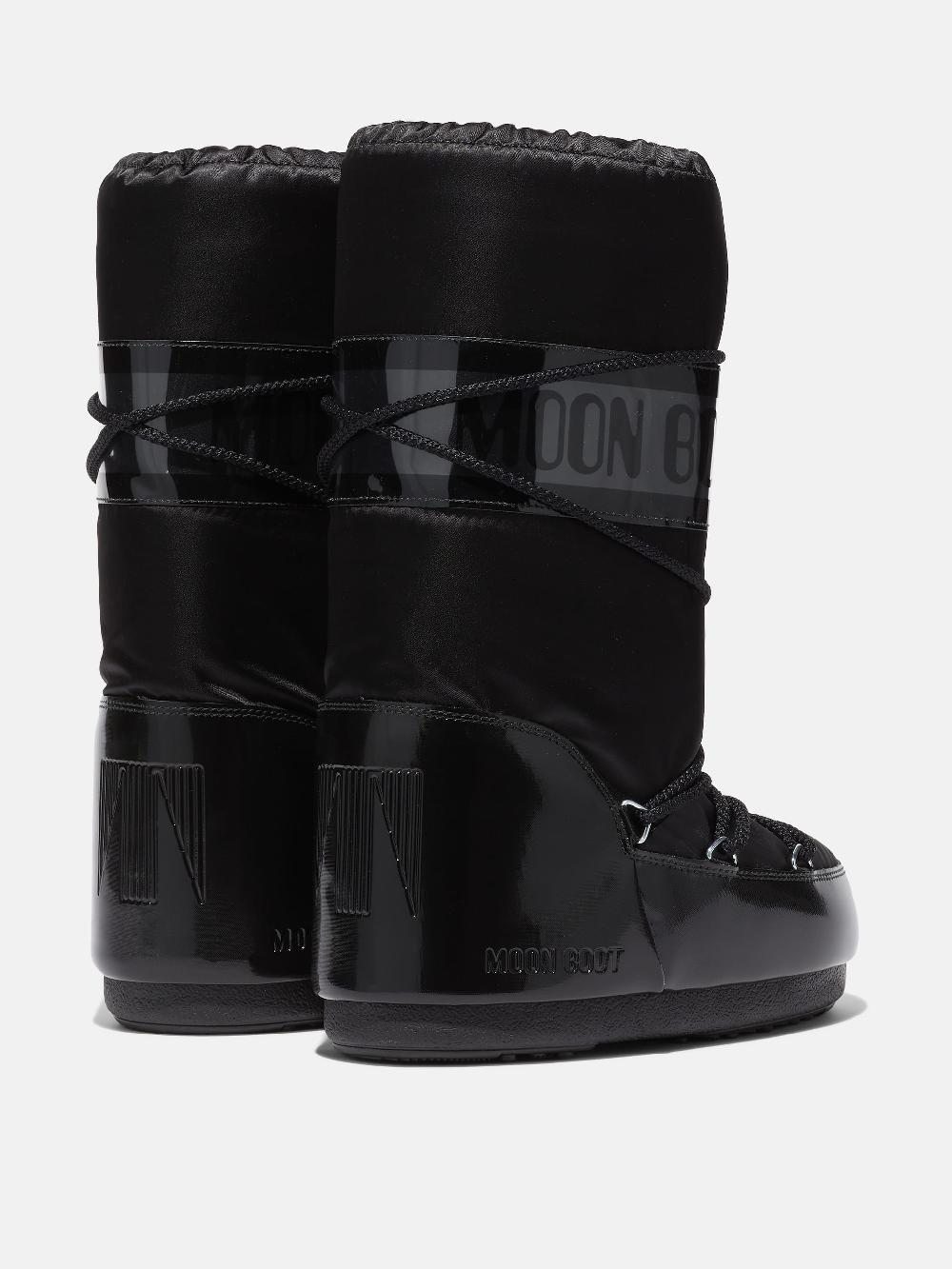 Moon Boot ICON GLANCE NERO IN RASO Negozio