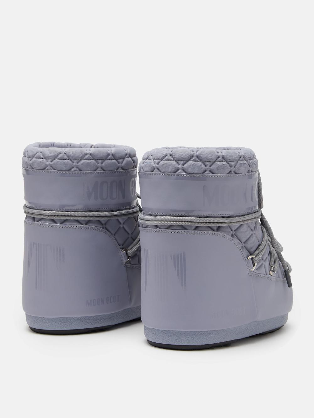 Moon Boot ICON LOW QUILT GRIGIO 50% di sconto per tempo limitato