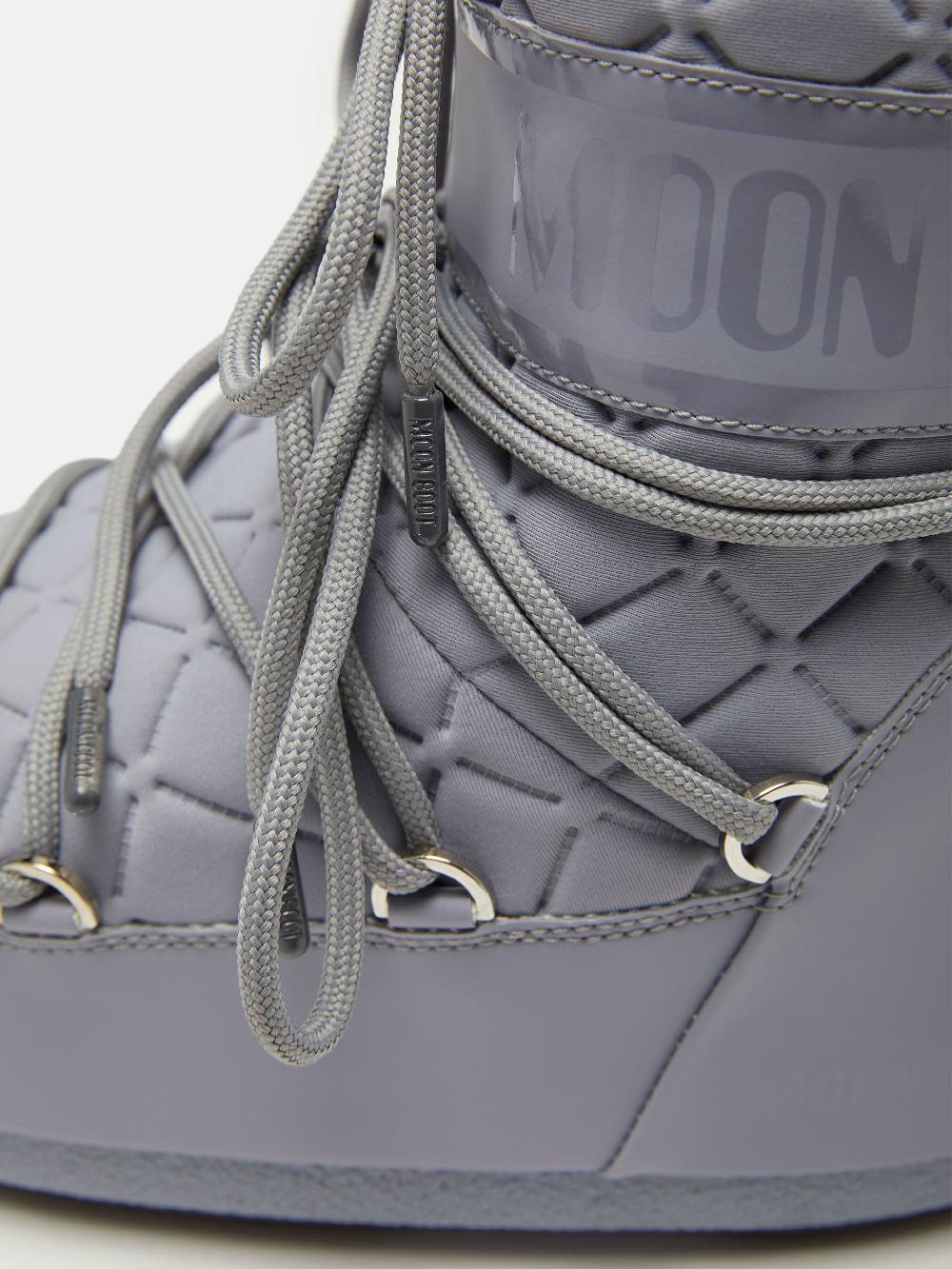 Moon Boot ICON LOW QUILT GRIGIO 50% di sconto per tempo limitato