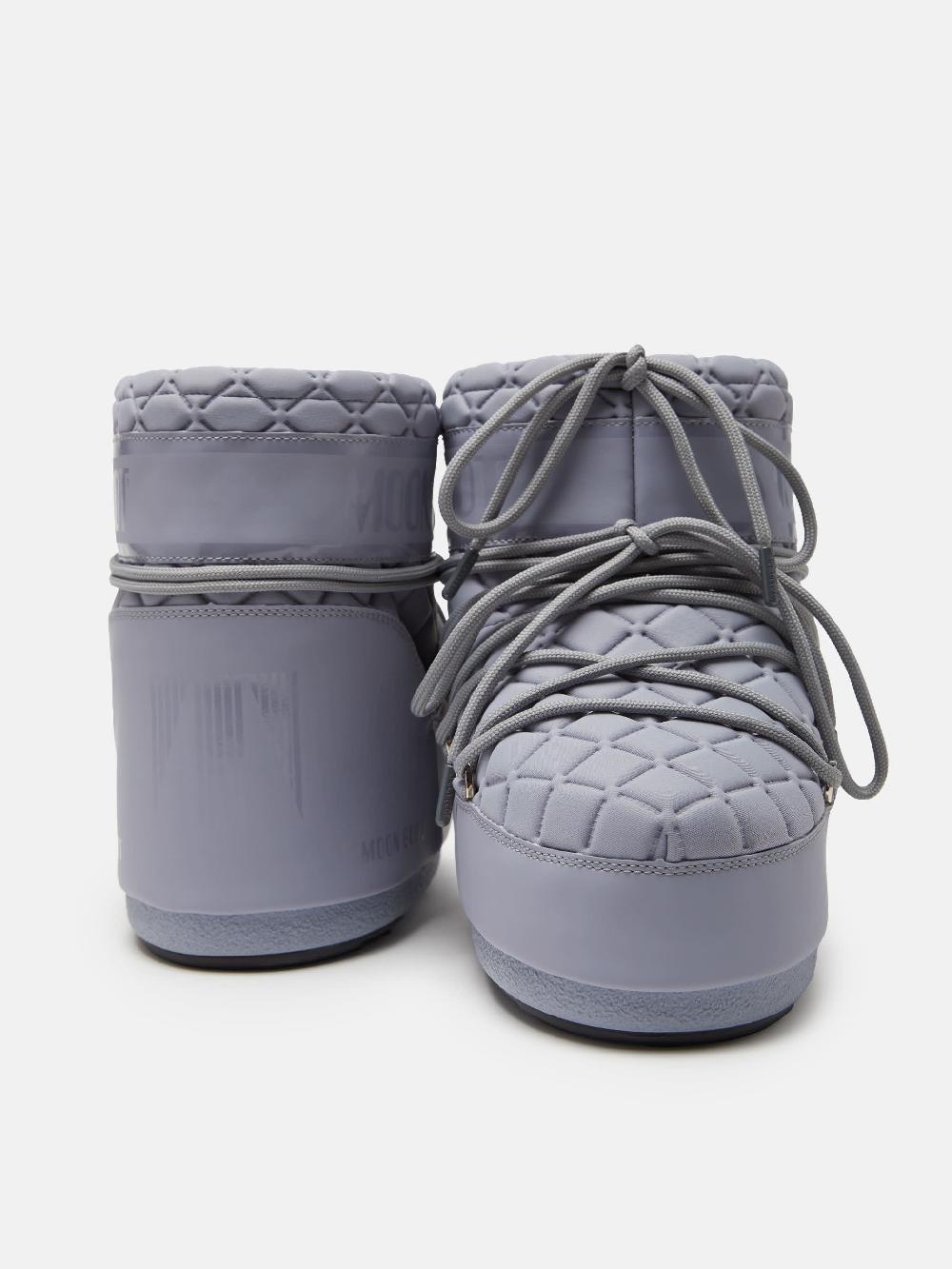 Moon Boot ICON LOW QUILT GRIGIO 50% di sconto per tempo limitato