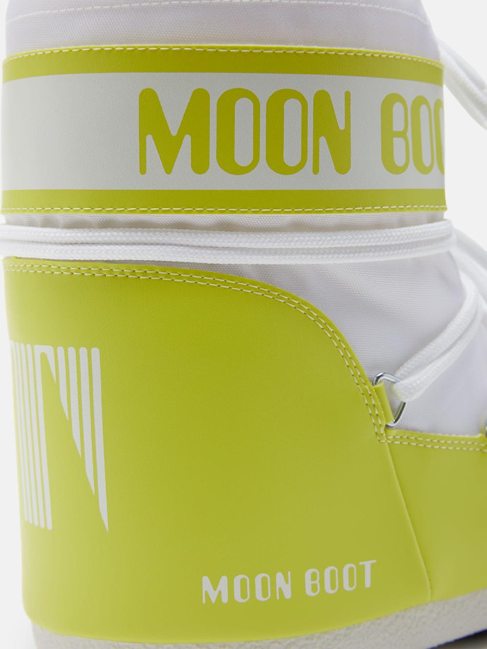 Moon Boot ICON LOW NYLON VERDE LIME Qualità