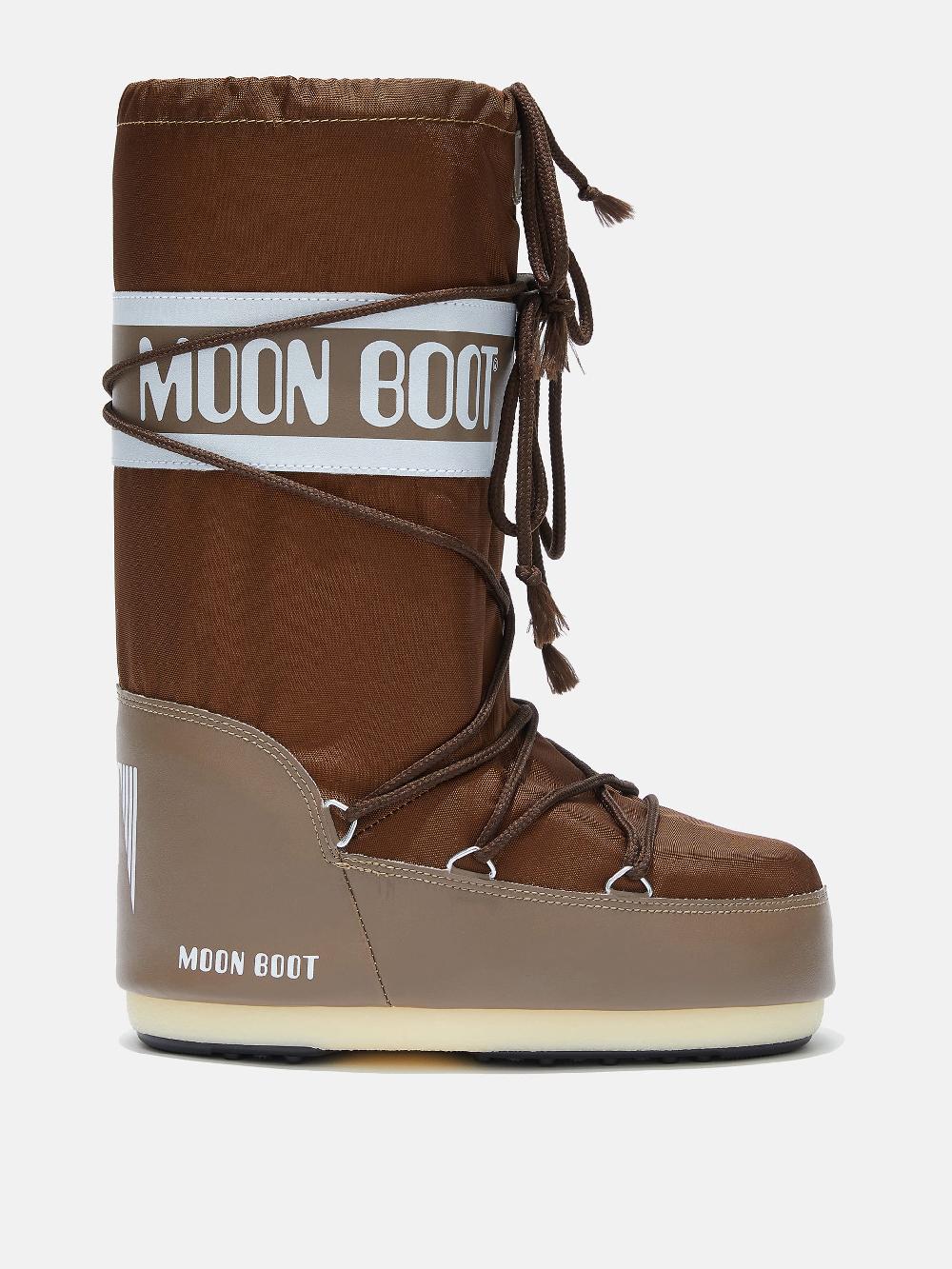 Moon Boot ICON MARRONE IN NYLON Acquista Ora