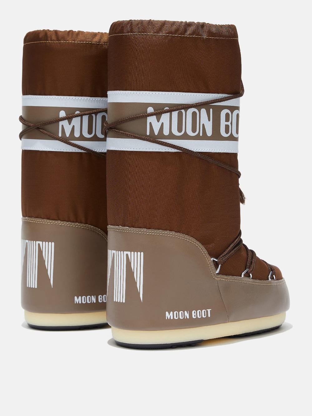 Moon Boot ICON MARRONE IN NYLON Acquista Ora