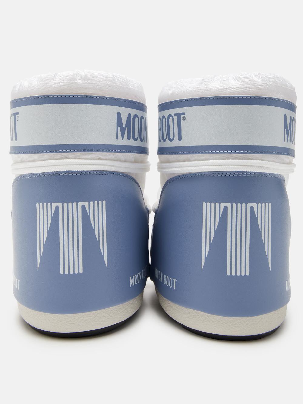 Moon Boot ICON LOW NYLON GRIGIO Affare Del Giorno