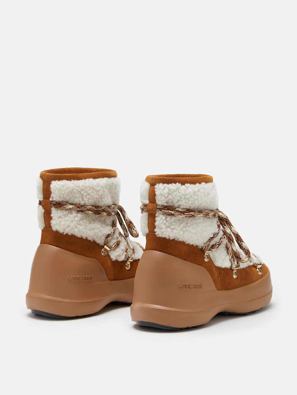 Moon Boot STIVALE LUNA NOCCIOLA IN SHEARLING Novità