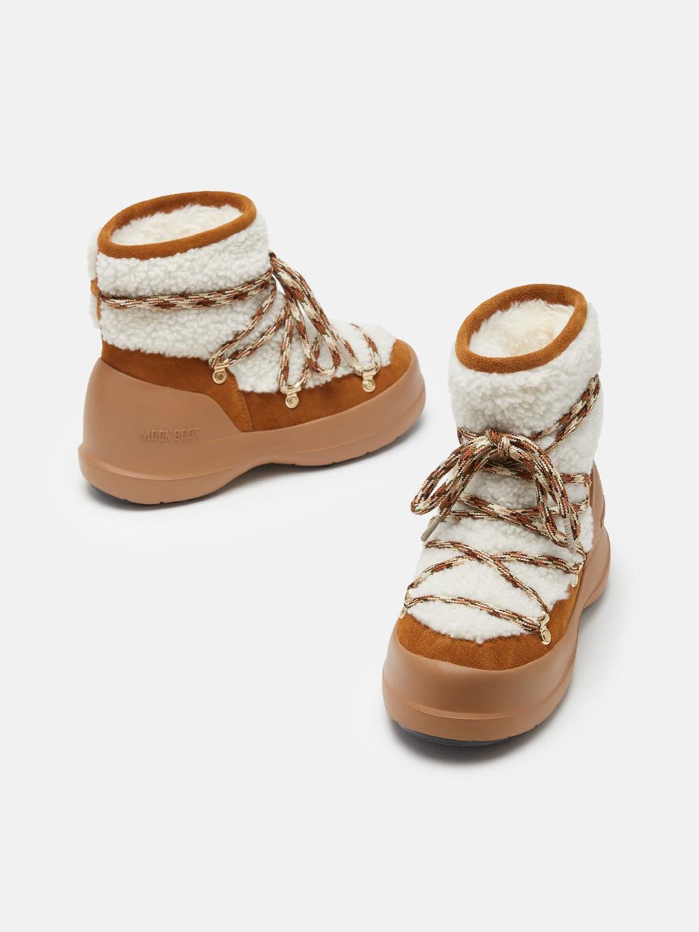 Moon Boot STIVALE LUNA NOCCIOLA IN SHEARLING Novità