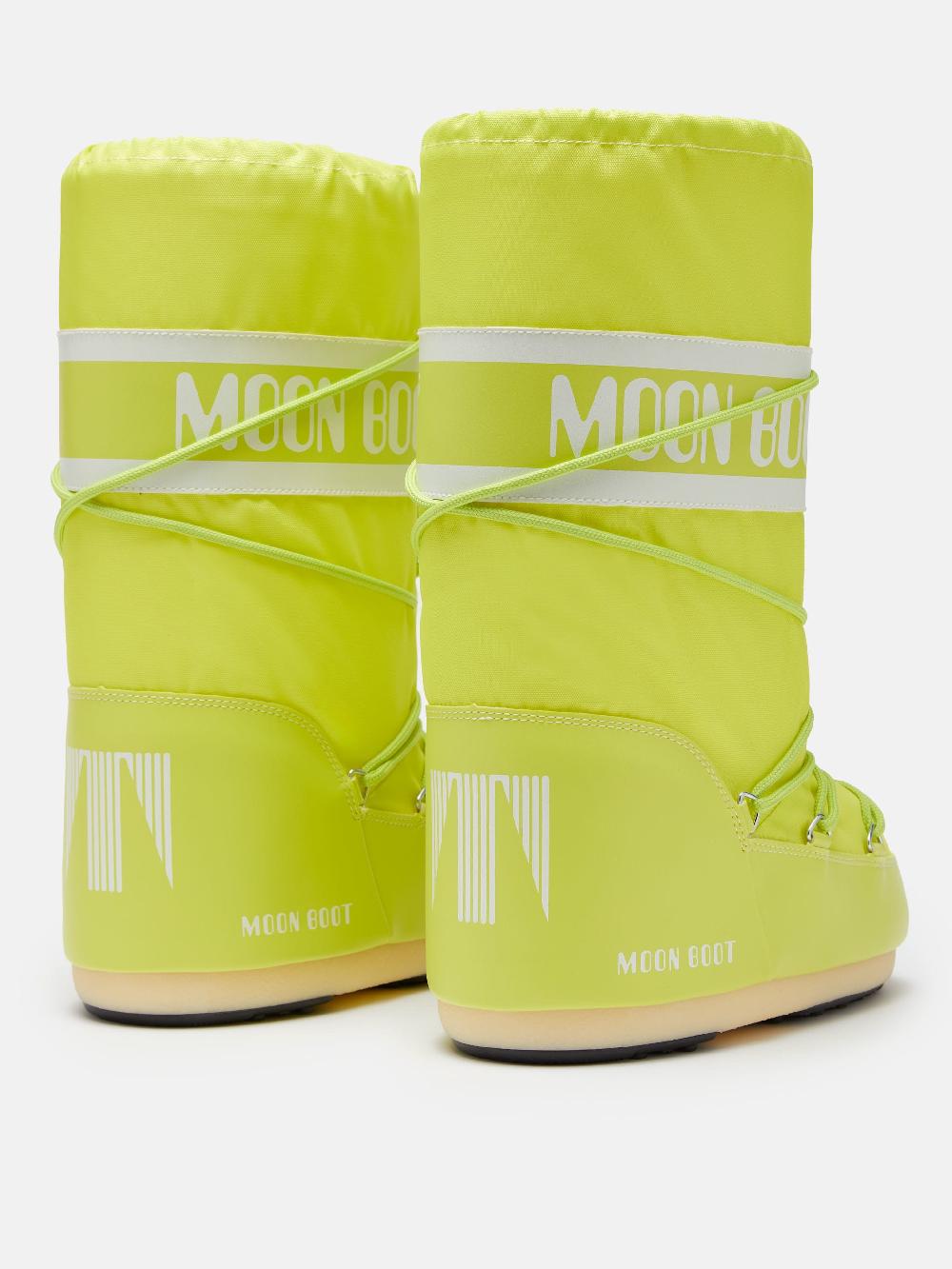 Moon Boot ICON NYLON VERDE LIME Offerta
