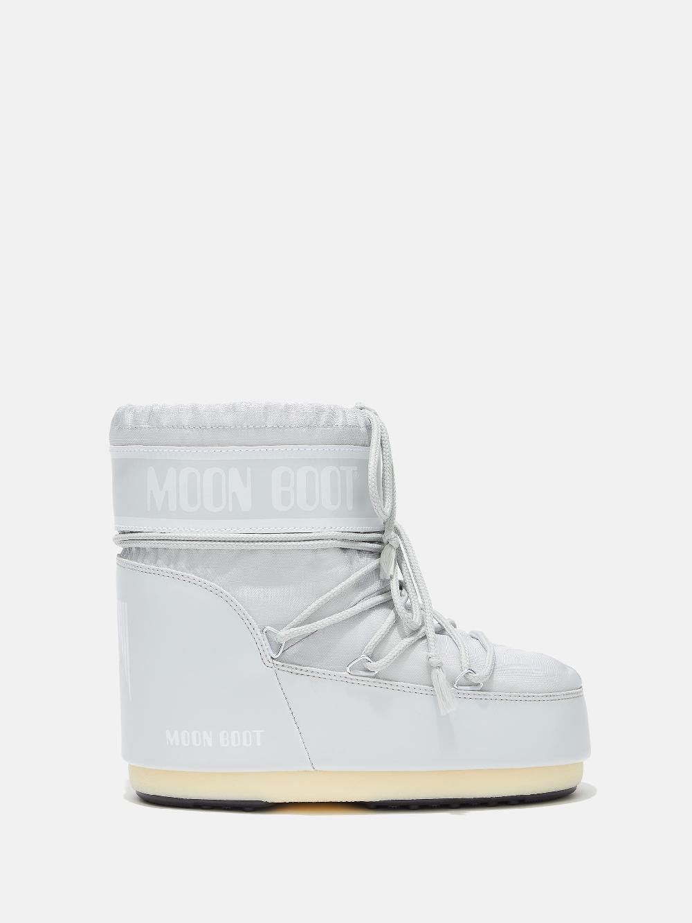 Moon Boot ICON LOW GRIGIO IN NYLON Outlet