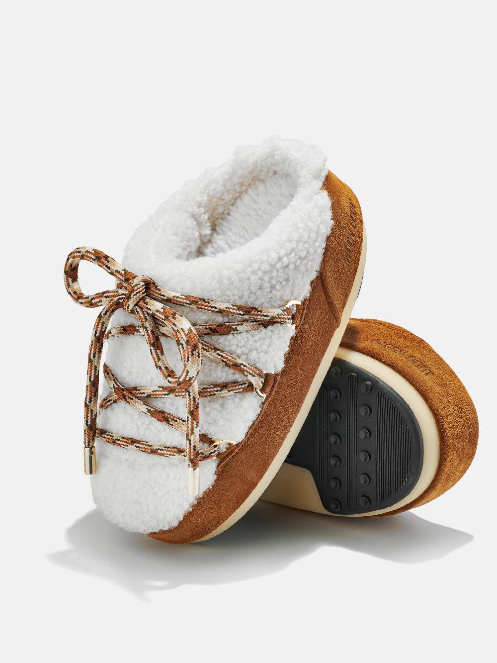 Moon Boot ICON MULE NOCCIOLA IN SHEARLING Offerte