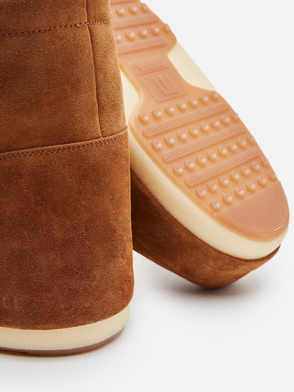 Moon Boot ICON LOW MARRONE IN PELLE SCAMOSCIATA SENZA LACCI I Più Venduti
