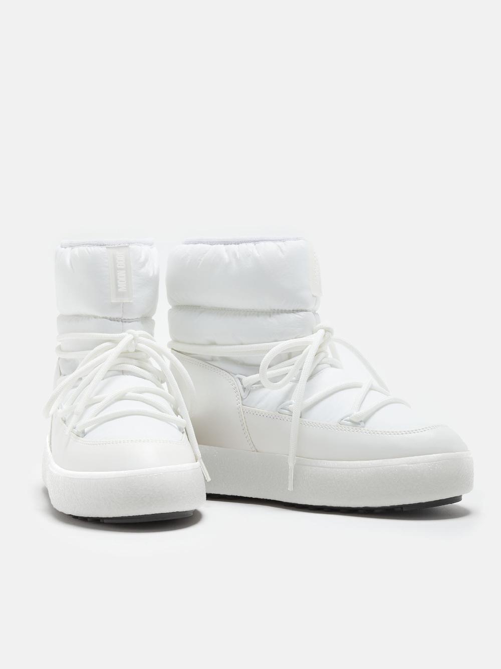 Moon Boot LTRACK LOW NYLON BIANCO Vendite Flash