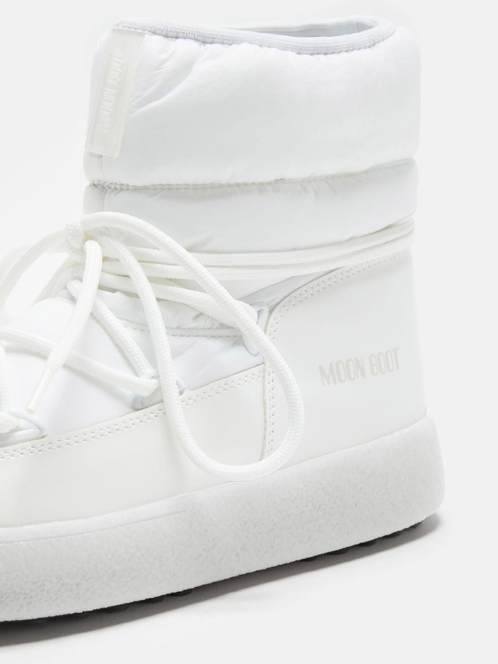 Moon Boot LTRACK LOW NYLON BIANCO Vendite Flash