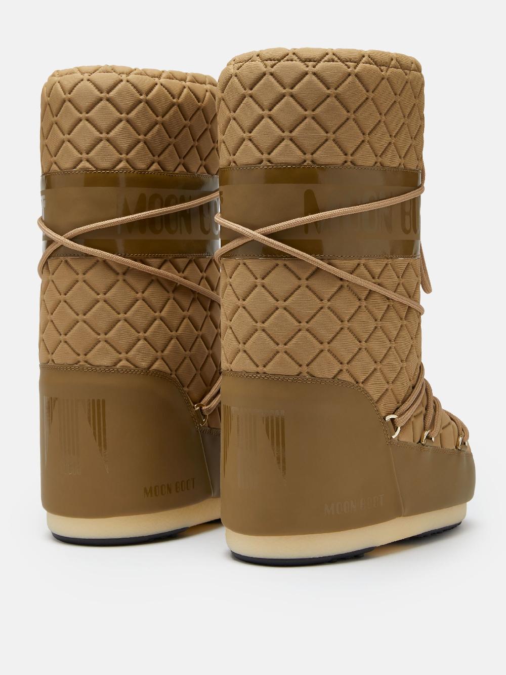 Moon Boot ICON QUILT MARRONE CHIARO Negozio
