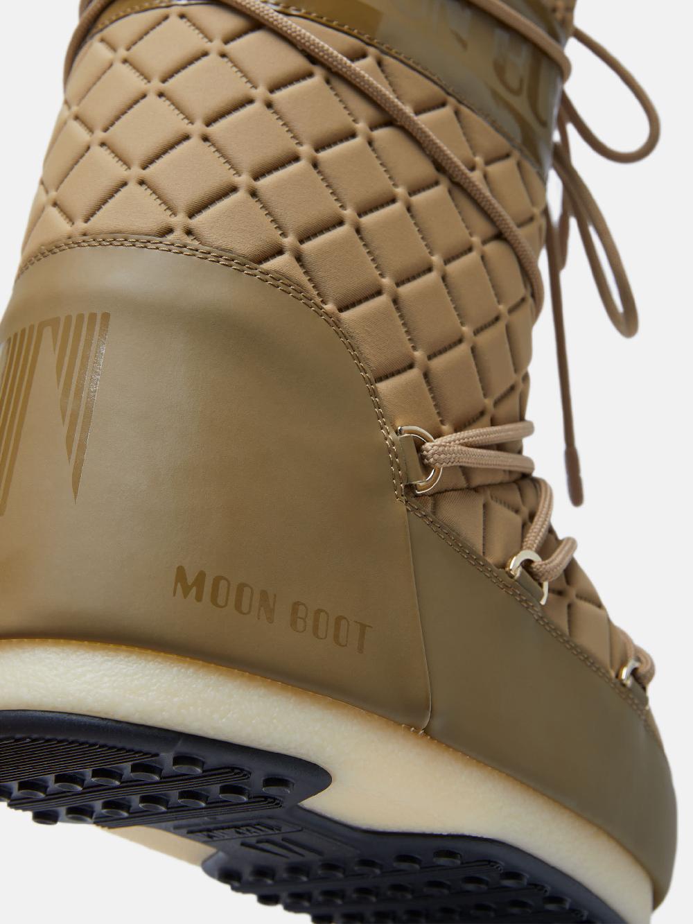 Moon Boot ICON QUILT MARRONE CHIARO Negozio