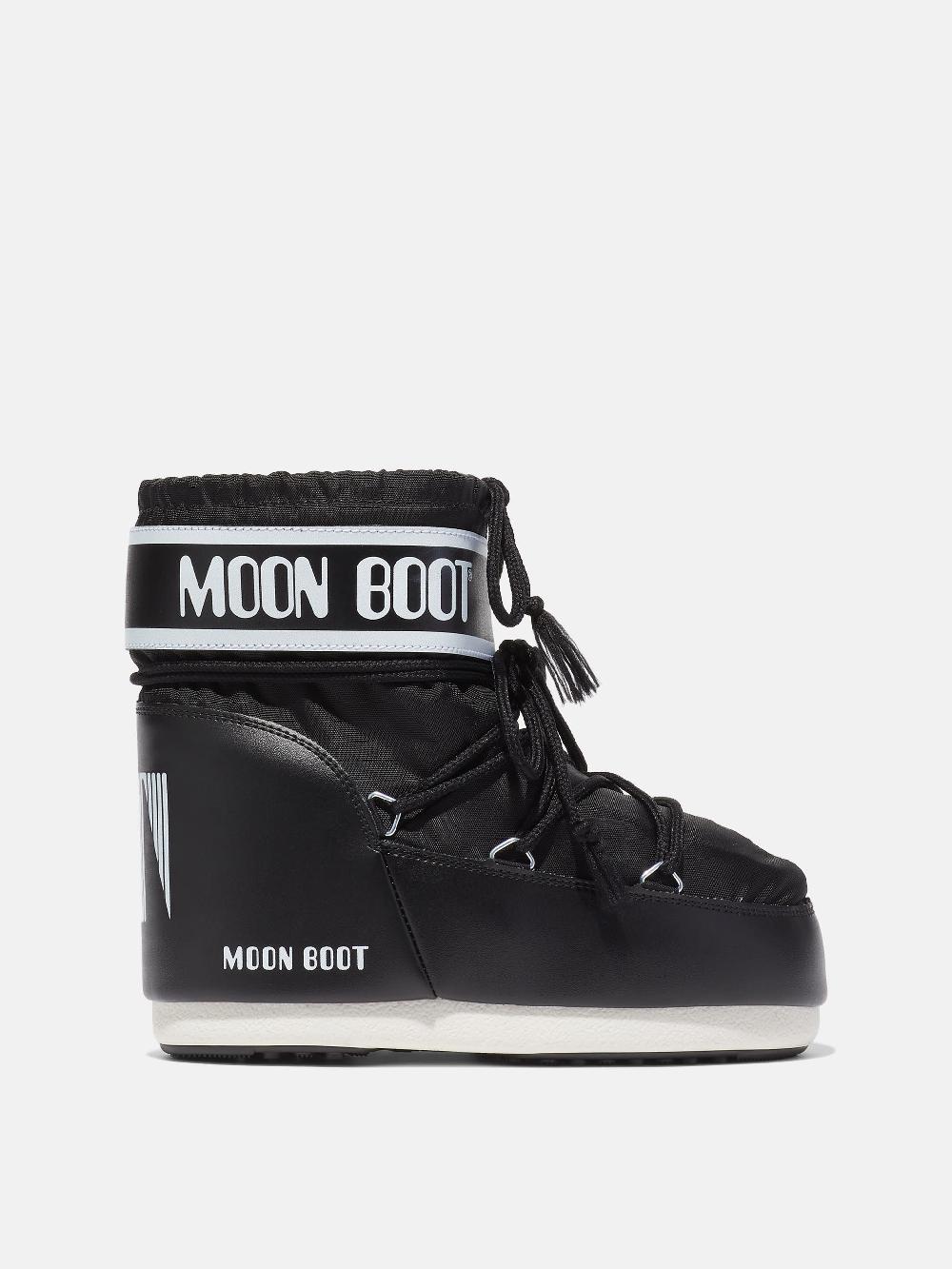 Moon Boot ICON LOW NERO IN NYLON 2025
