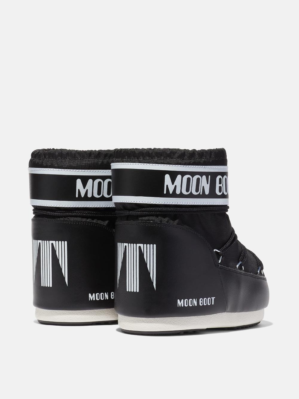 Moon Boot ICON LOW NERO IN NYLON 2025