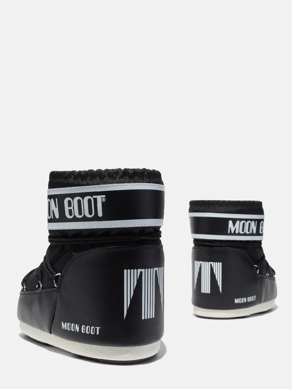 Moon Boot ICON LOW NERO IN NYLON 2025