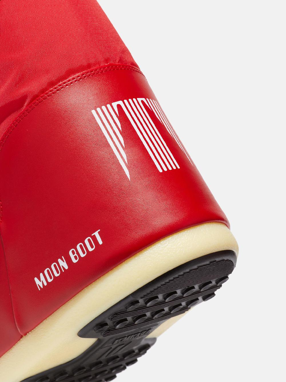 Moon Boot ICON ROSSO IN NYLON Nuova