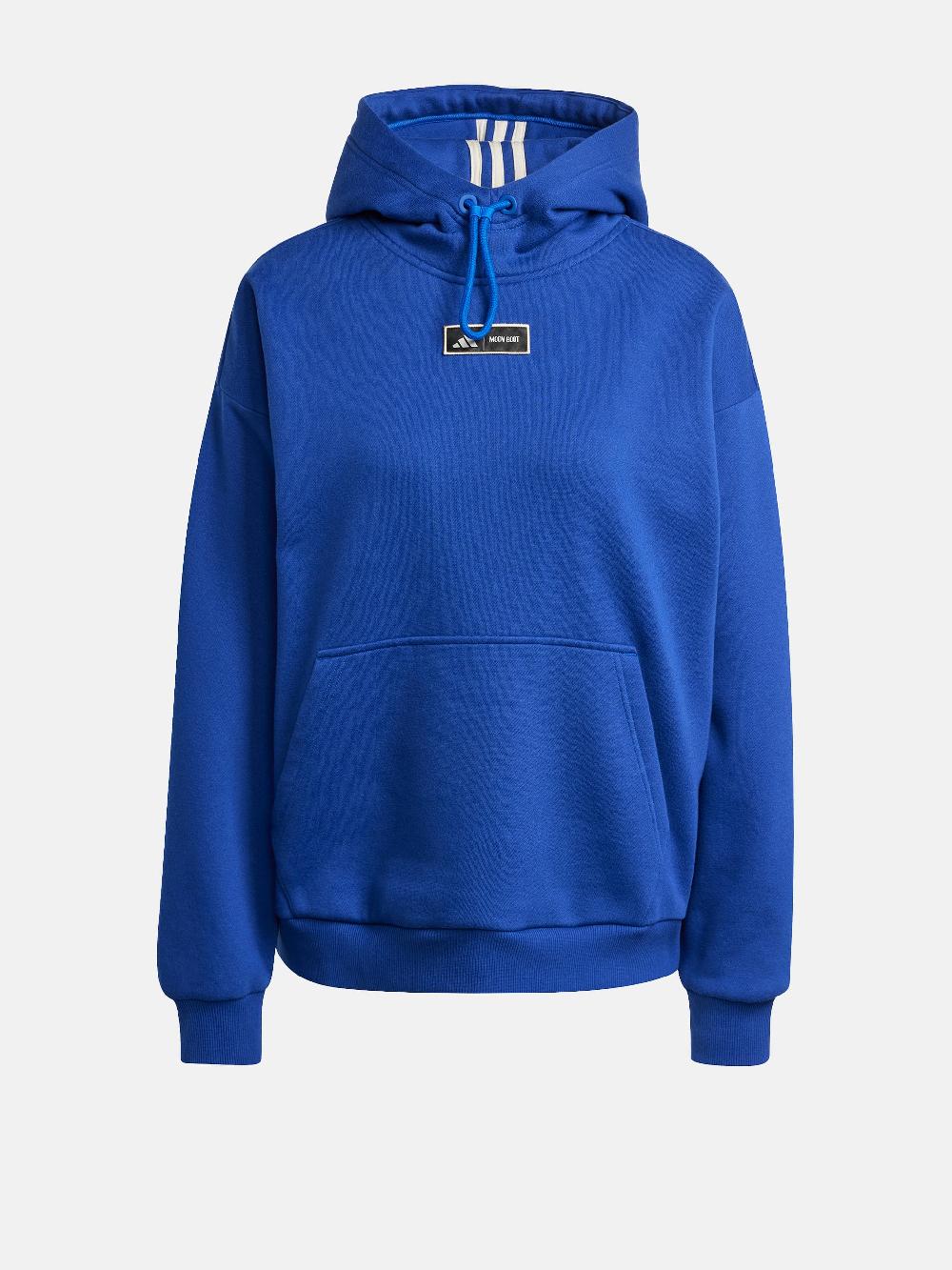 Moon Boot Felpa blu con cappuccio adidas x Moon Boot In Linea