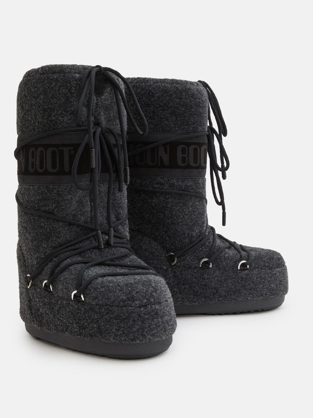 Moon Boot MB ICON FELT Fino Al -60%
