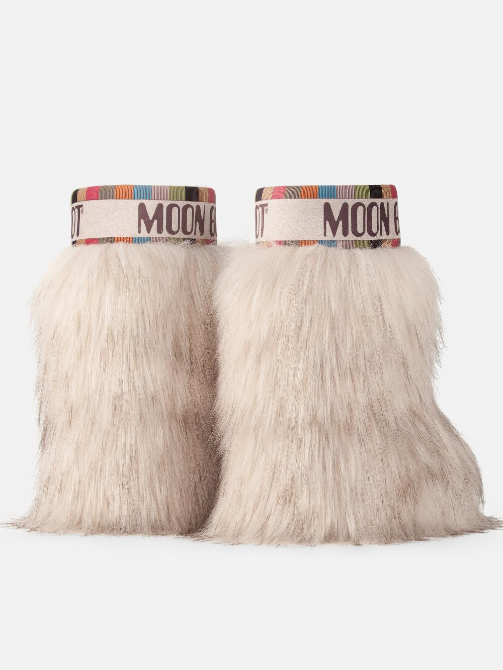 Moon Boot ICON YETI MID BEIGE Prezzo Ridotto