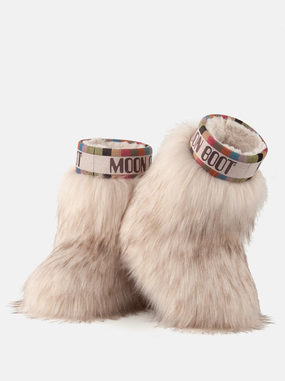 Moon Boot ICON YETI MID BEIGE Prezzo Ridotto