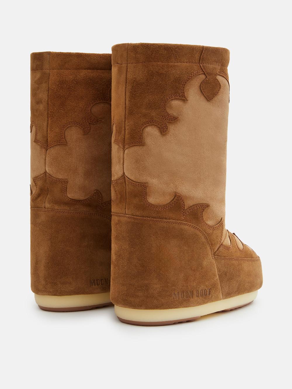 Moon Boot MB ICON SUEDE EMBROIDERY Offerta