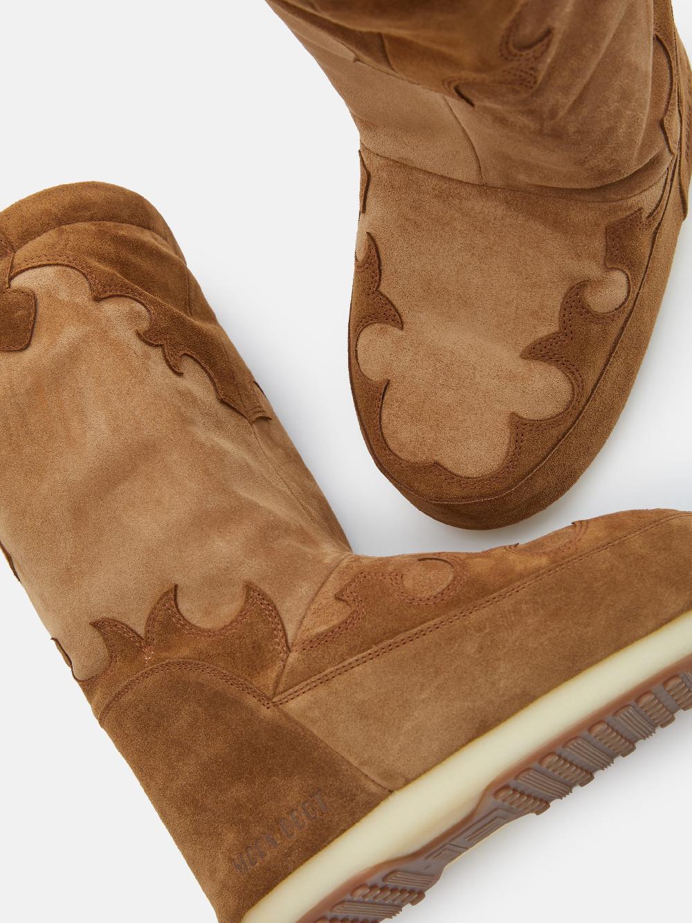 Moon Boot MB ICON SUEDE EMBROIDERY Offerta