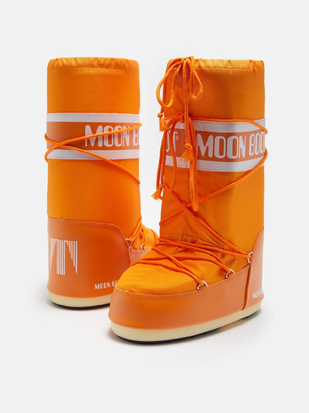 Moon Boot ICON NYLON ARANCIONE Vendita Calda
