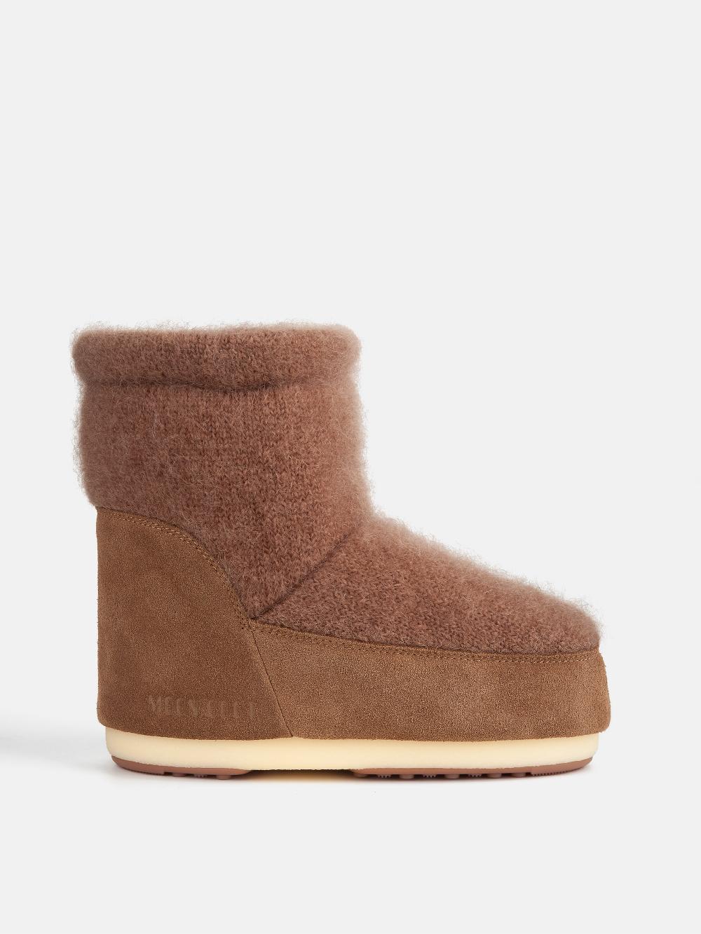 Moon Boot Icon Low No Lace Marrone Moon Boot + Jacquemus Vendita Economica