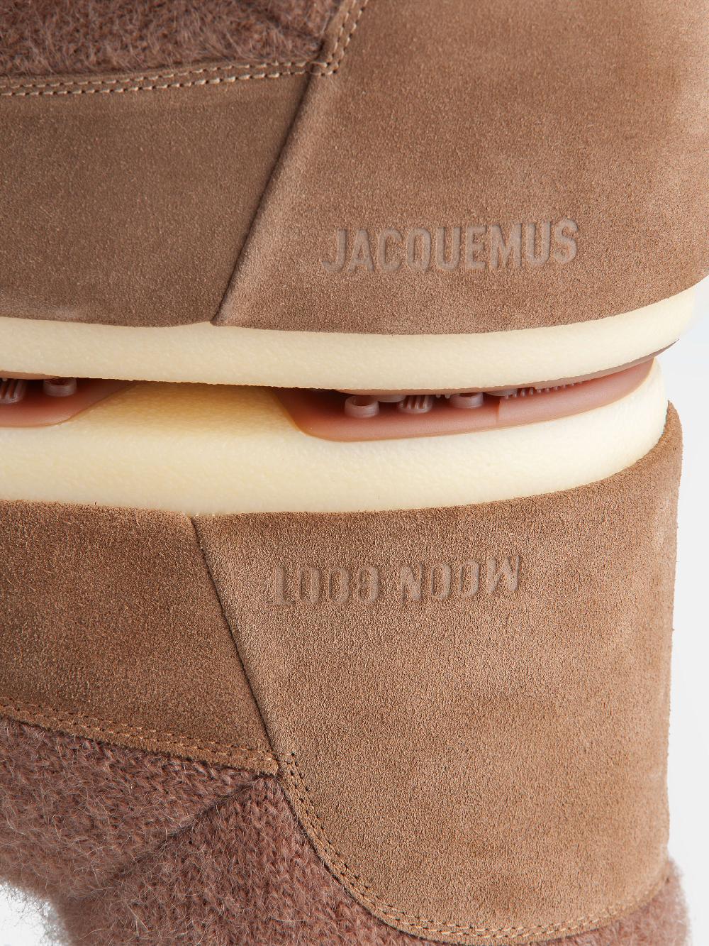 Moon Boot Icon Low No Lace Marrone Moon Boot + Jacquemus Vendita Economica