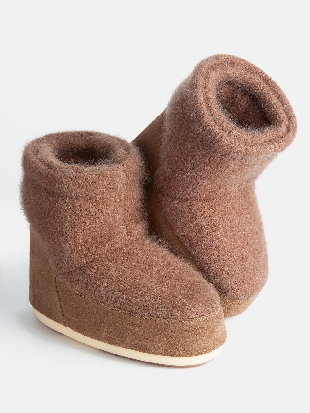 Moon Boot Icon Low No Lace Marrone Moon Boot + Jacquemus Vendita Economica