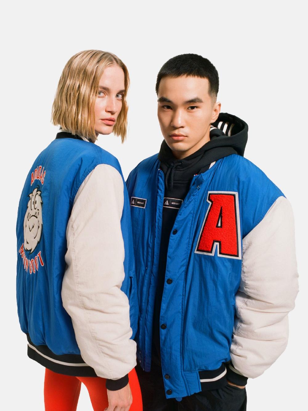 Moon Boot Giacca varsity blu adidas x Moon Boot Vendite Flash