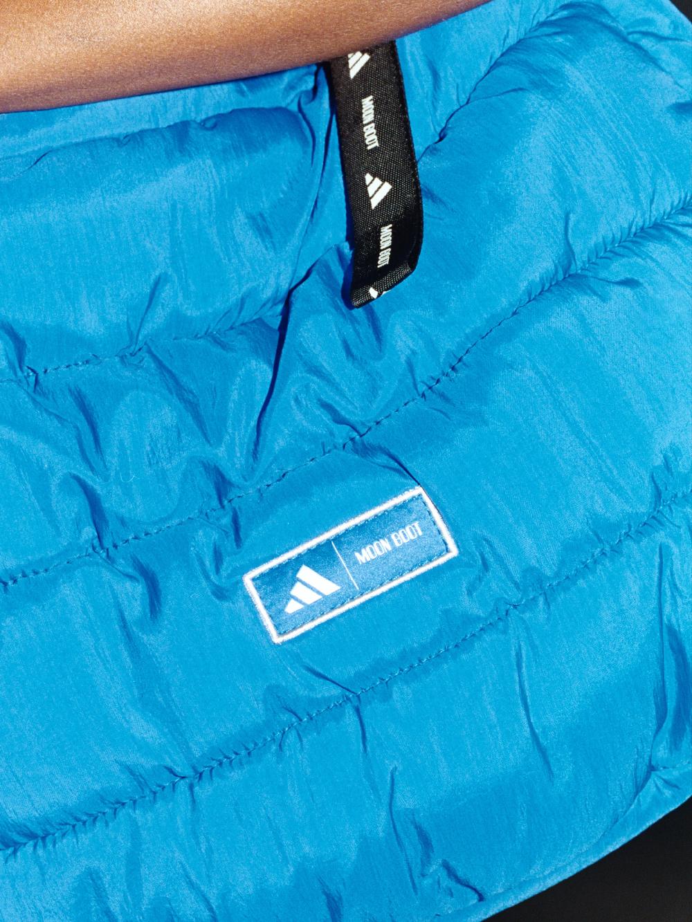 Moon Boot Borsa shopper blu con design imbottito adidas x Moon Boot In Saldo