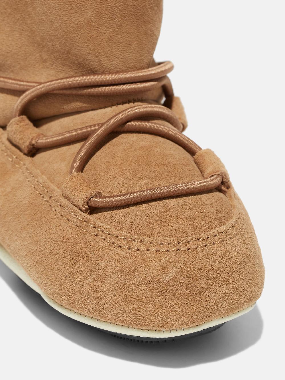 Moon Boot CRIB NOCCIOLA IN PELLE SCAMOSCIATA Ultimi due giorni