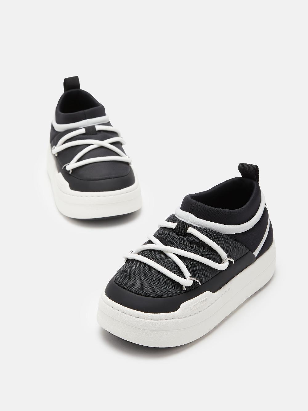 Moon Boot JUNIOR PARK SNEAKER ICON NERO Promozione