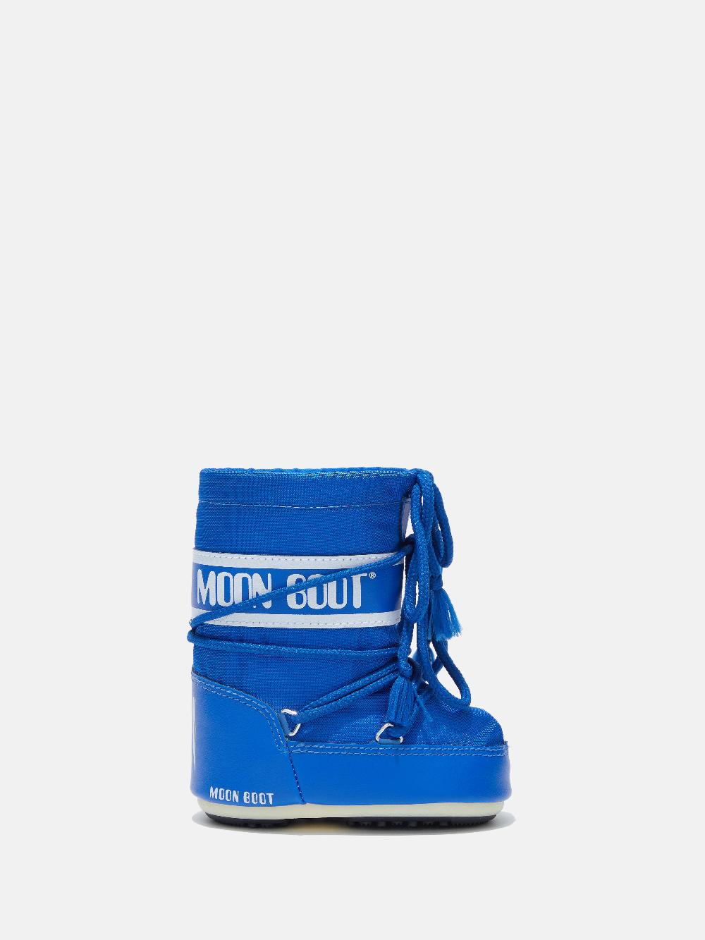 Moon Boot ICON MINI BLU IN NYLON Negozi Online