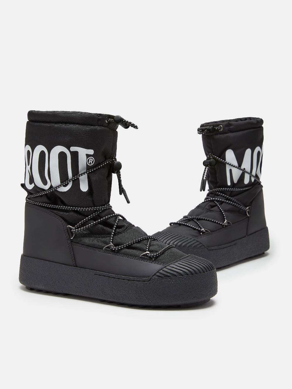 Moon Boot MTRACK POLAR NYLON NERO Promozione Limitata
