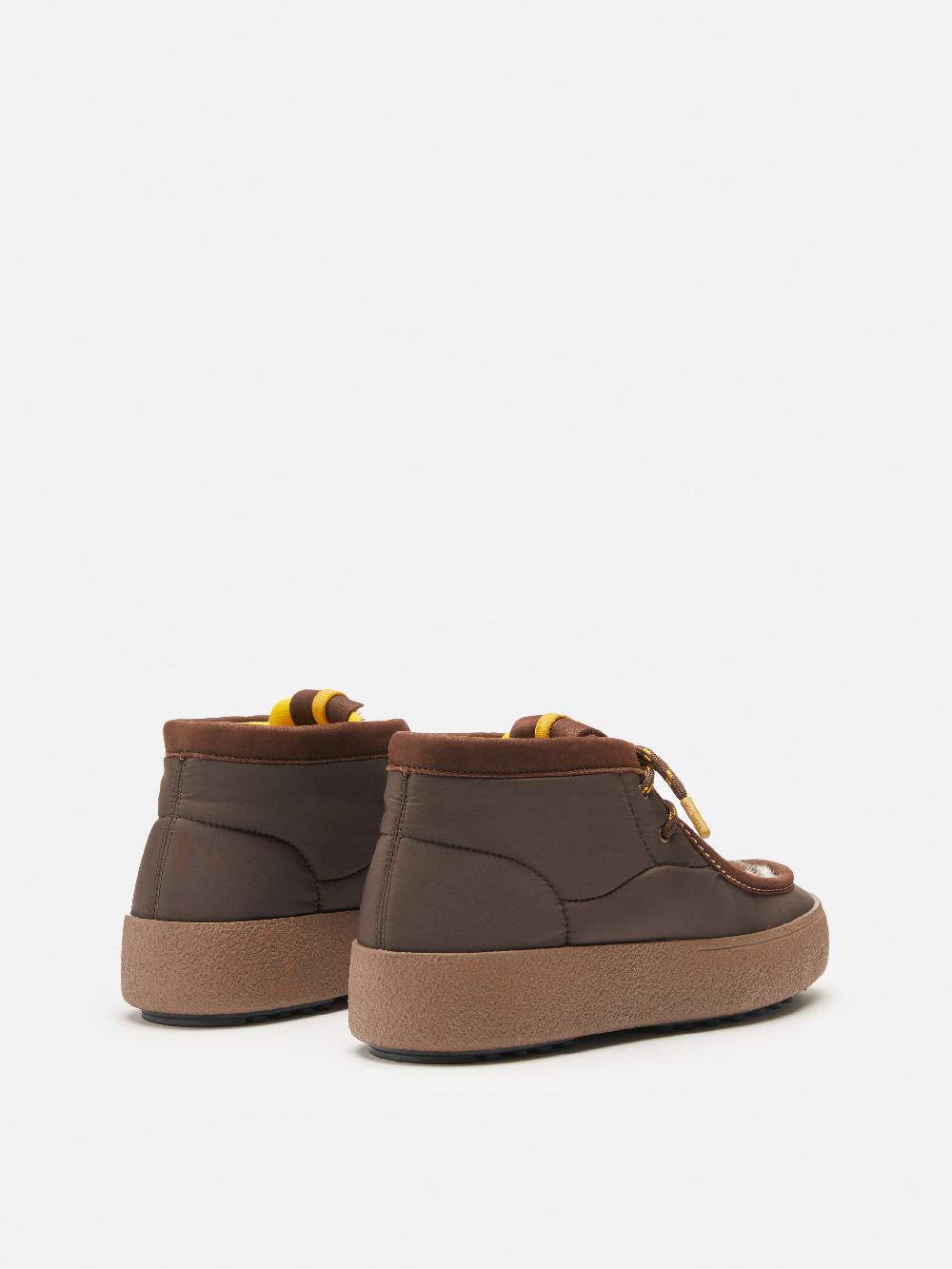 Moon Boot MTRACK MID PONY MARRONE CON MOTIVO PEZZATO Novità