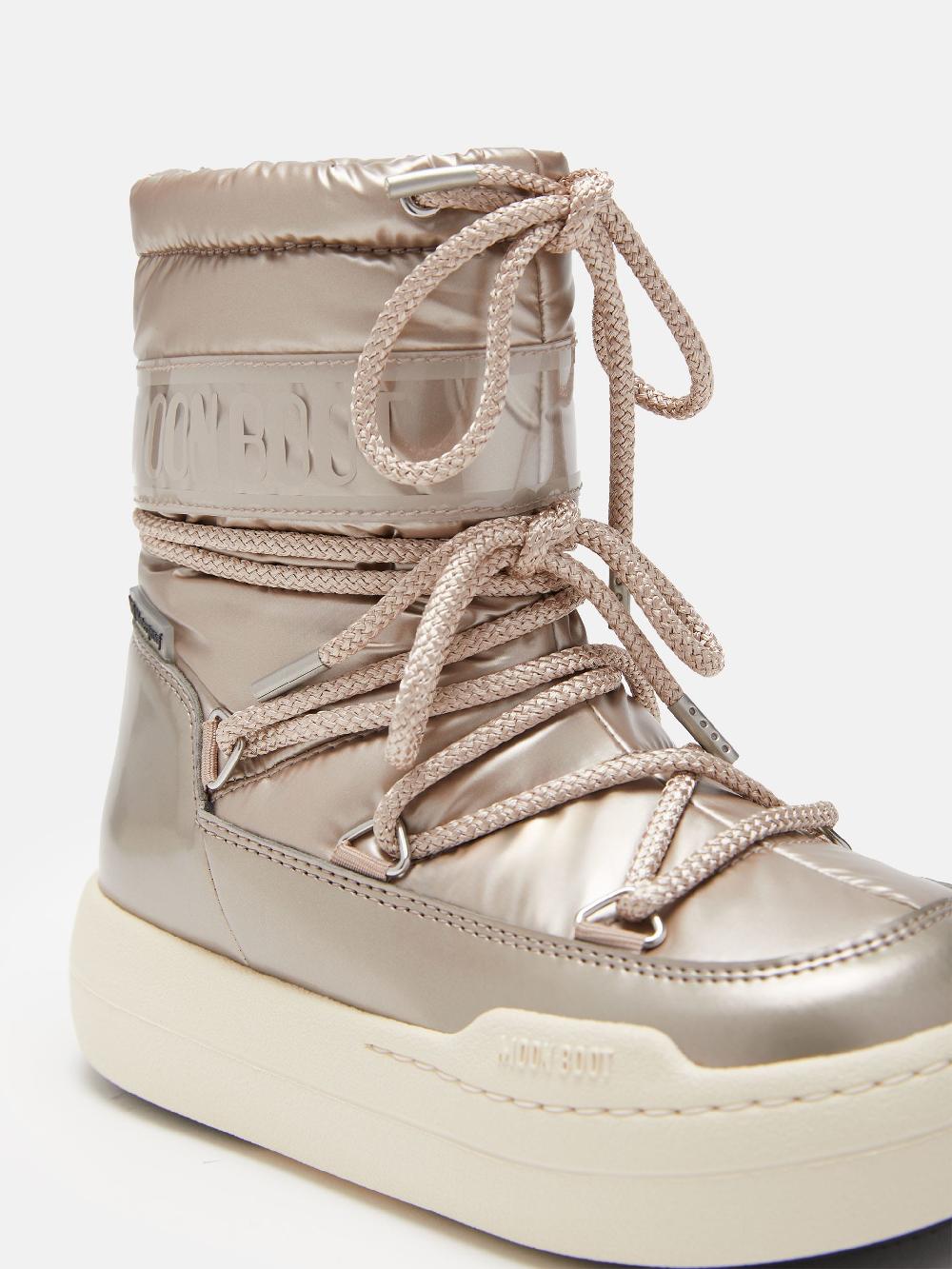 Moon Boot JUNIOR PARK BOOT COLOR ORO ROSA Offerta