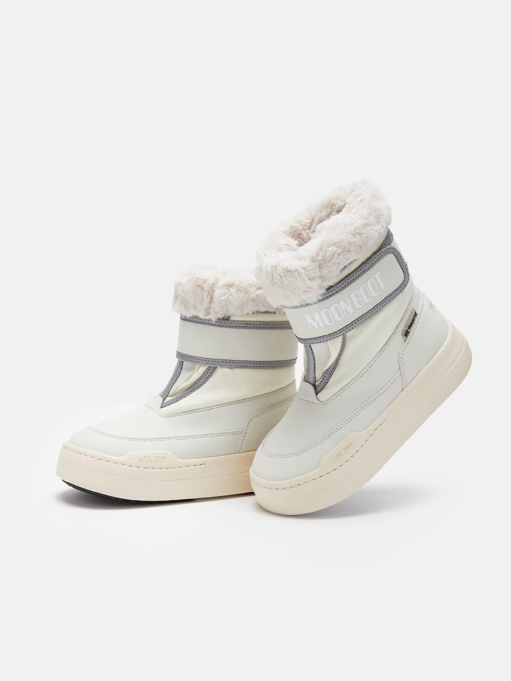 Moon Boot JUNIOR PARK PANNA CON CHIUSURA A STRAPPO Economico
