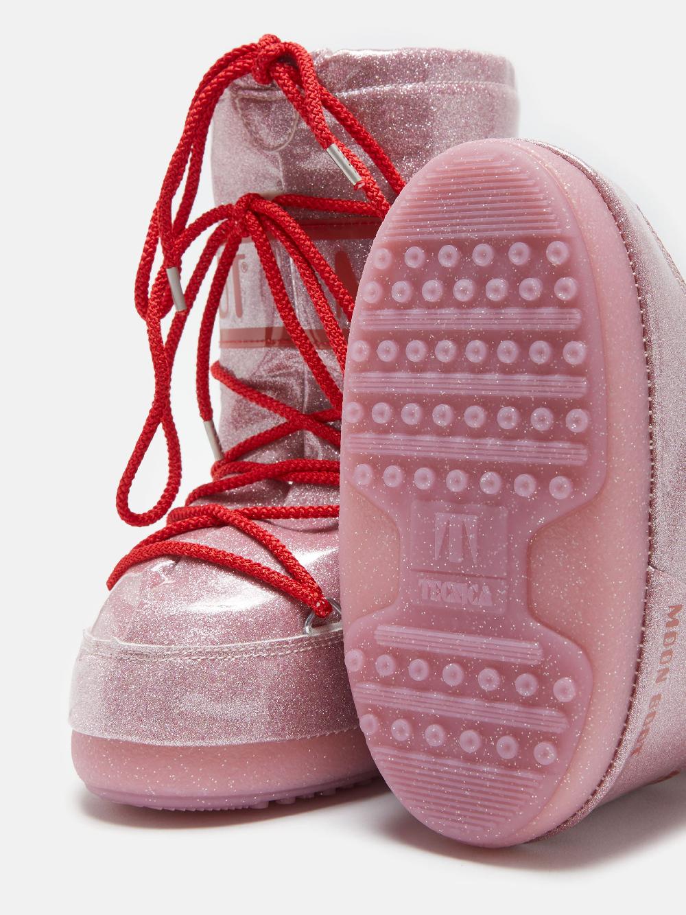 Moon Boot ICON JUNIOR GLITTER ROSA Online