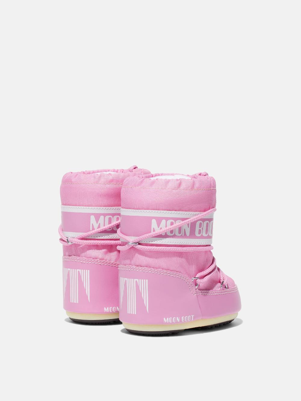 Moon Boot ICON MINI ROSA IN NYLON Vendita Economica