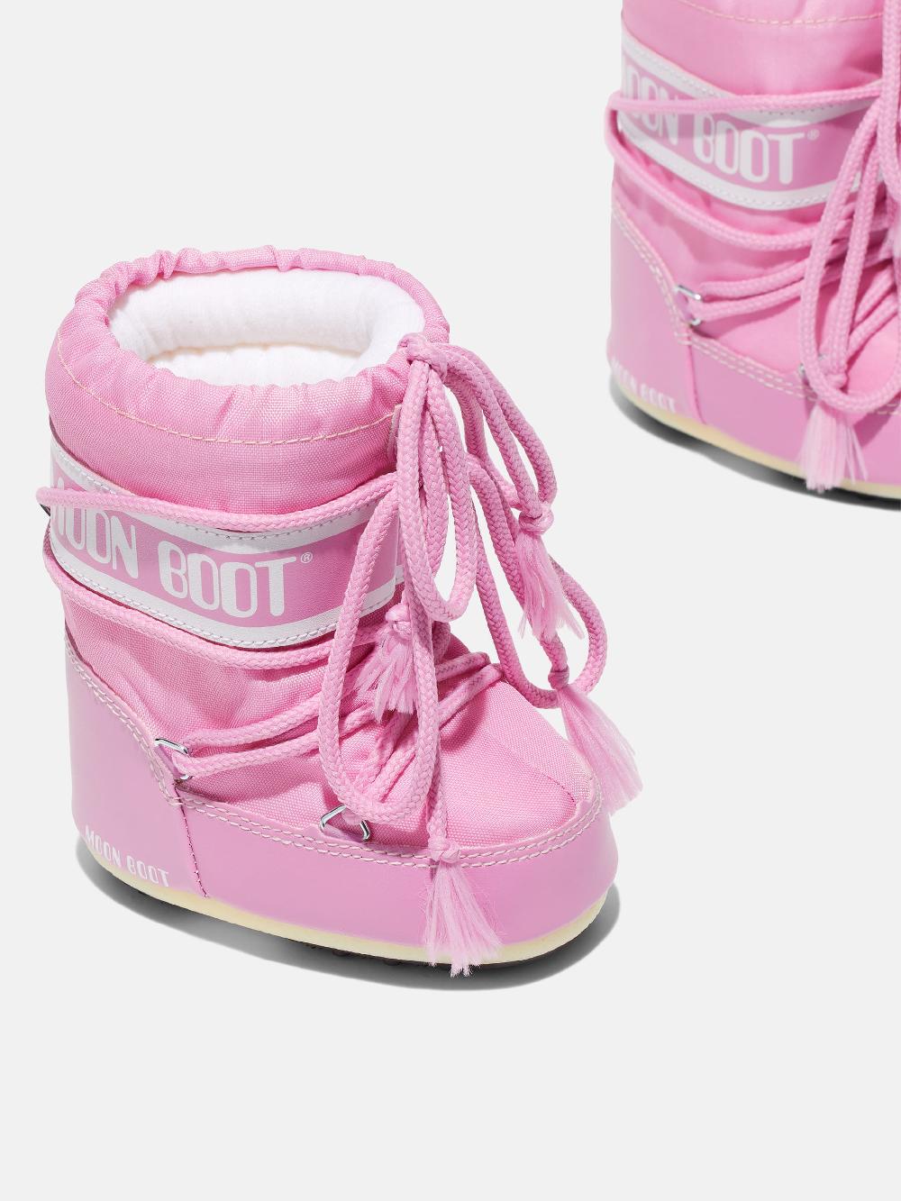 Moon Boot ICON MINI ROSA IN NYLON Vendita Economica