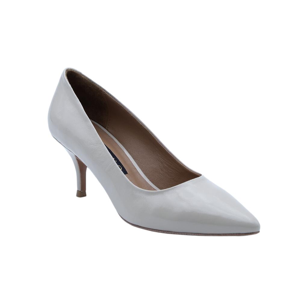 ALBANO Decolletè in vernice beige Outlet