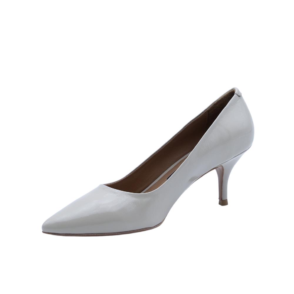ALBANO Decolletè in vernice beige Outlet